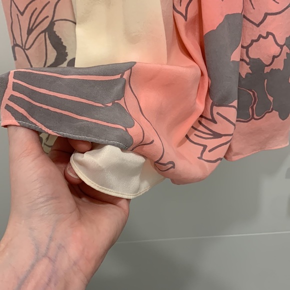 Club Monaco flowery flowy dress - Picture 4 of 5